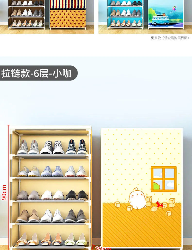 Bedroom Cabinets Shoe-shelf Ultra-thin Dump Shoe Rack Shoes Organizer Living Room Furniture Shoerack Shoemakers Kitchen Cupboard - Uknowucme