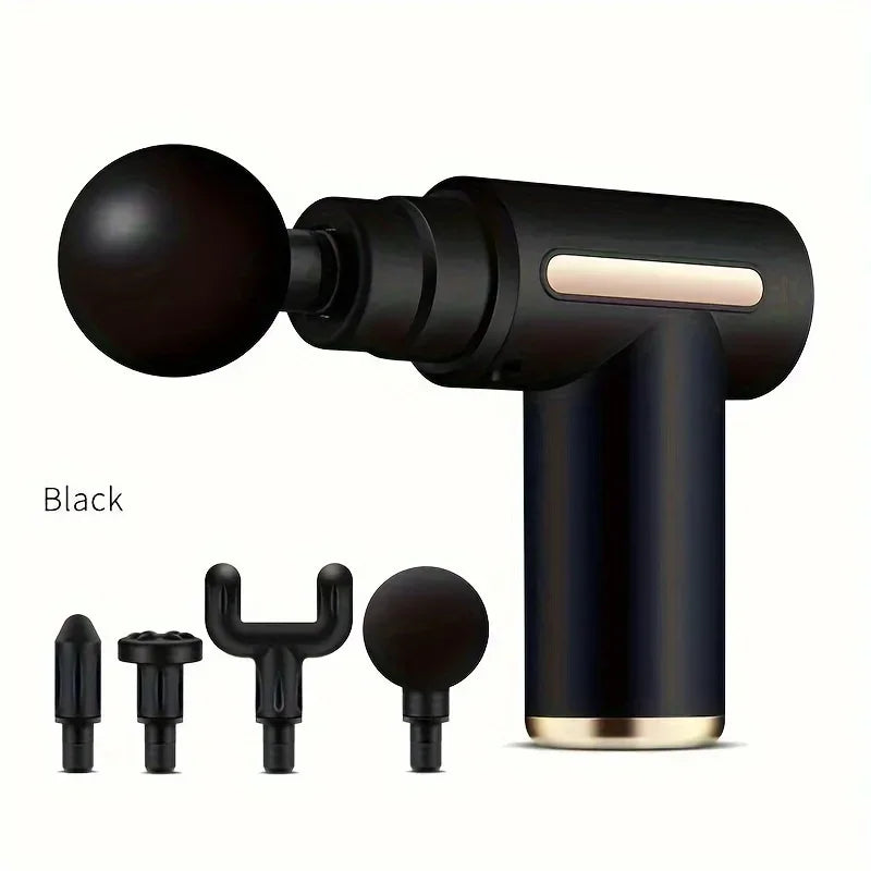 Adjustable Speed Massage Gun for Deep Muscle Recovery, Handheld Fitness Tool That Uses A Massager To Relieve Pain and Relax - Uknowucme