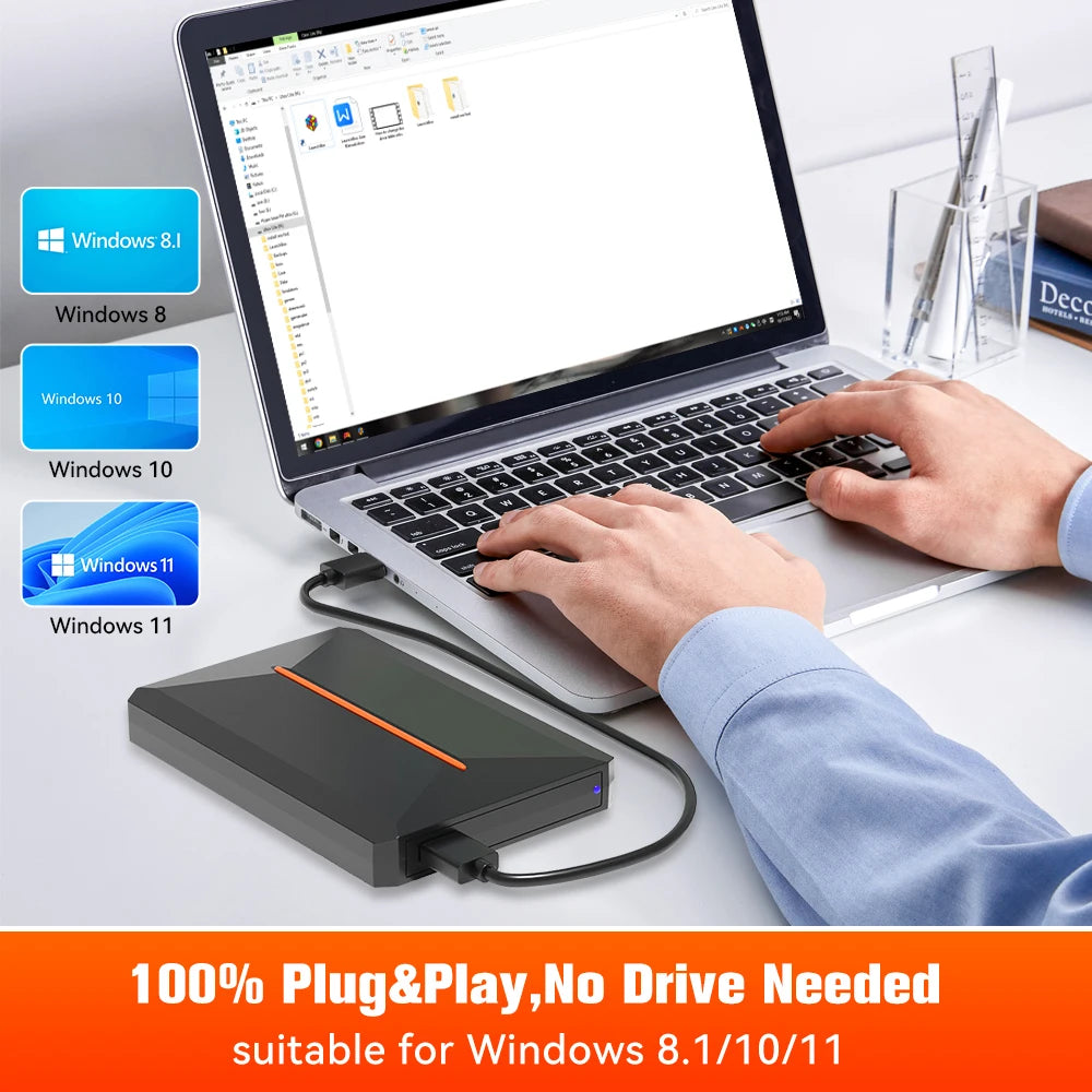 Launchbox Gaming Hard Drive Disk Retro Game Console for PS4/PS3/PS2/WiiU/Wii/N64/DC/PS1 for Win PC/Laptop With 3760+PC/3D Games - Uknowucme