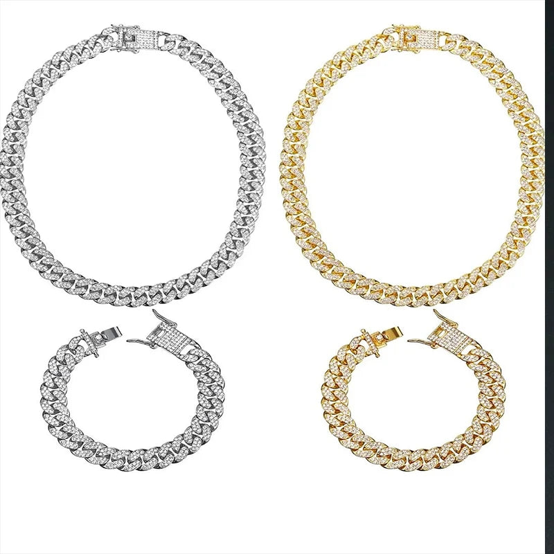 Fine Jewelry Sale 15mm Cuban Chain Bracelet Luxury 925 Silver Moissanite Bracelet Cuban Link Chain Bracelet - Uknowucme