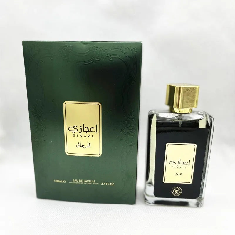 Arab Perfume For Man Arabic Long Lasting Fragrance Body Spray Silver Classic Cologne Parfum Fragrant Notes EJAAZI For Men - Uknowucme