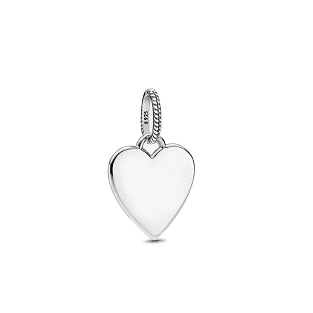 2025 New Hot Selling 925 Silver Heart Shaped Bead Bracelet Suitable for European Women's Exquisite Charm Jewelry - Uknowucme