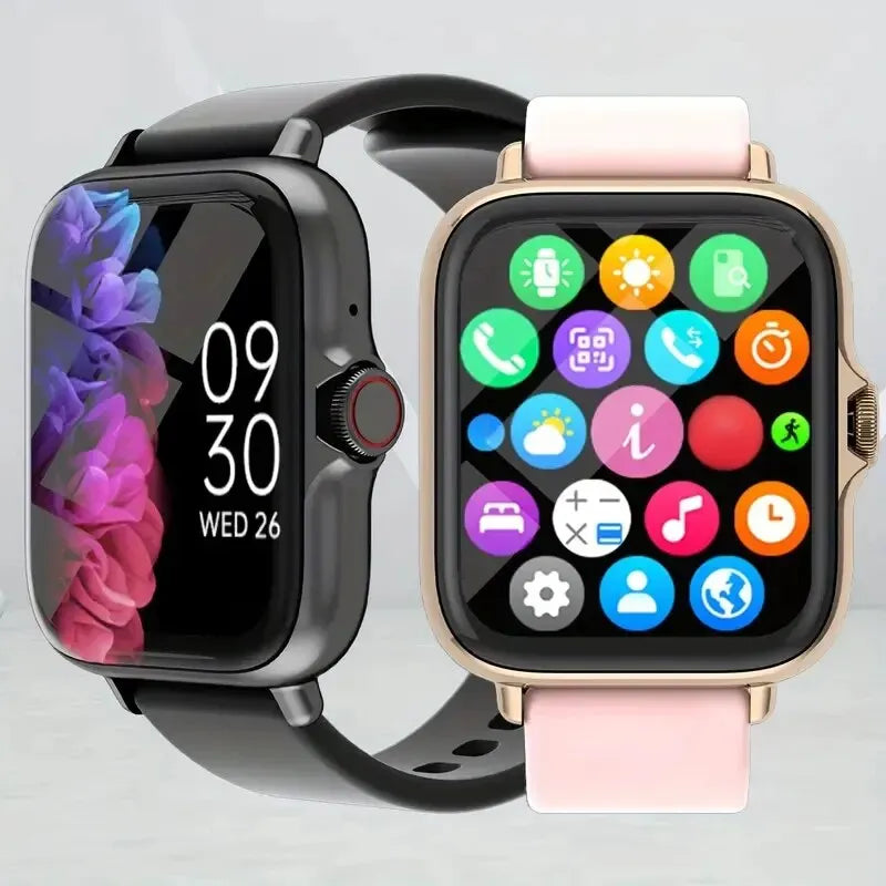 Smartwatch, Wireless Calling/dialing, Multi-sport Mode, Incoming Call Alert & Rejection, Short Message Alert, Message Alert View - Uknowucme
