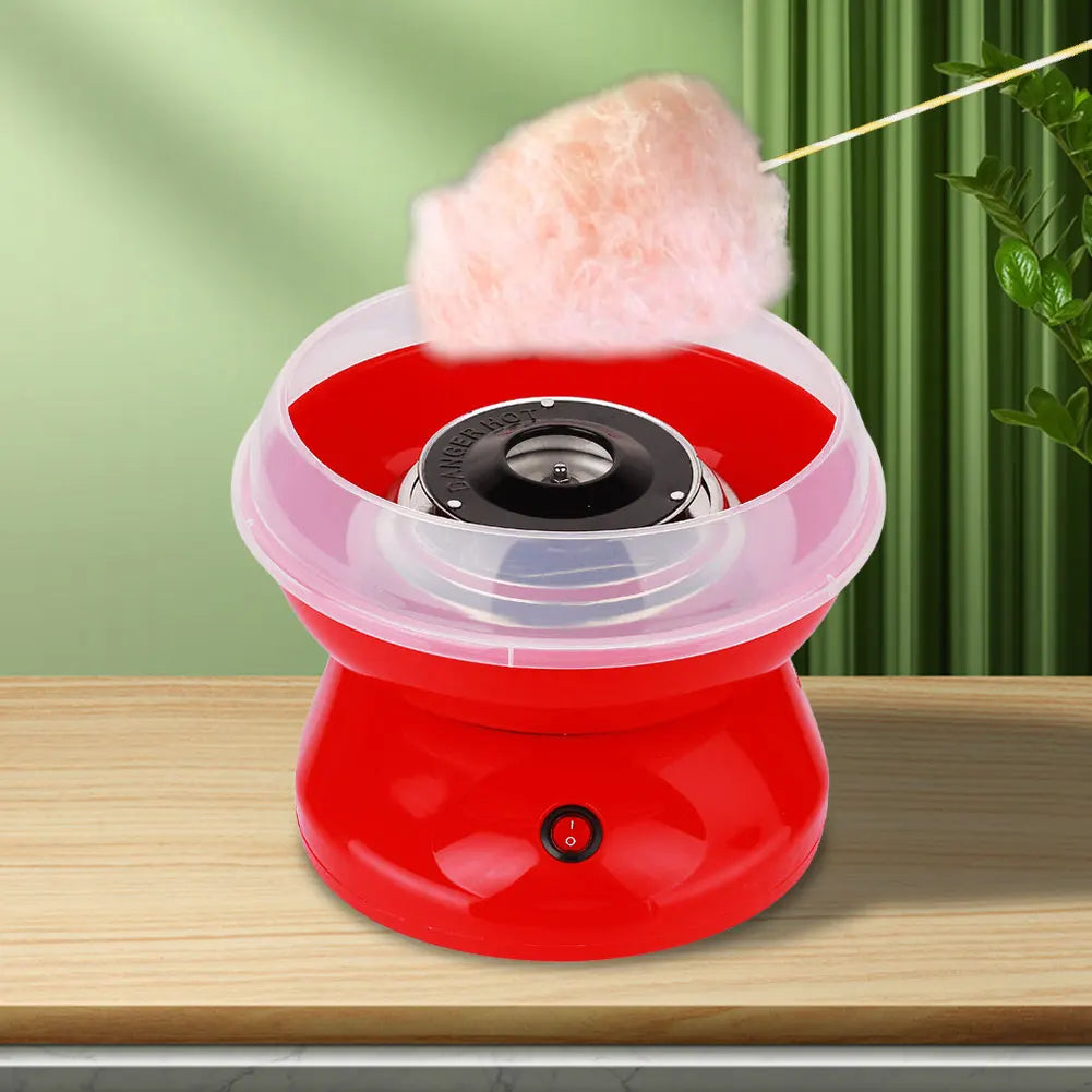 450W Cotton Candy Machine with 10 Marshmallow Sticks Sugar Scoop DIY Cotton Candy Maker Candy Floss Machine for Christmas Gift - Uknowucme