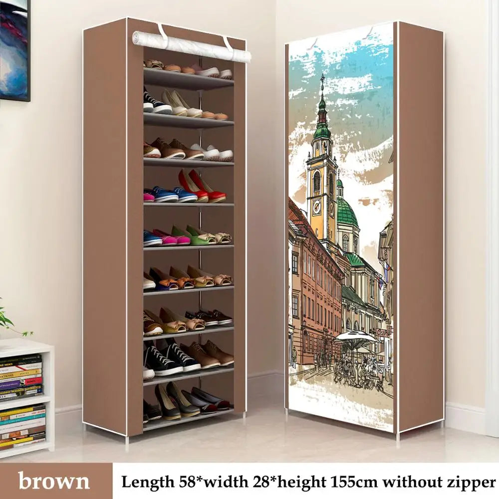 Bedroom Cabinets Shoe-shelf Ultra-thin Dump Shoe Rack Shoes Organizer Living Room Furniture Shoerack Shoemakers Kitchen Cupboard - Uknowucme