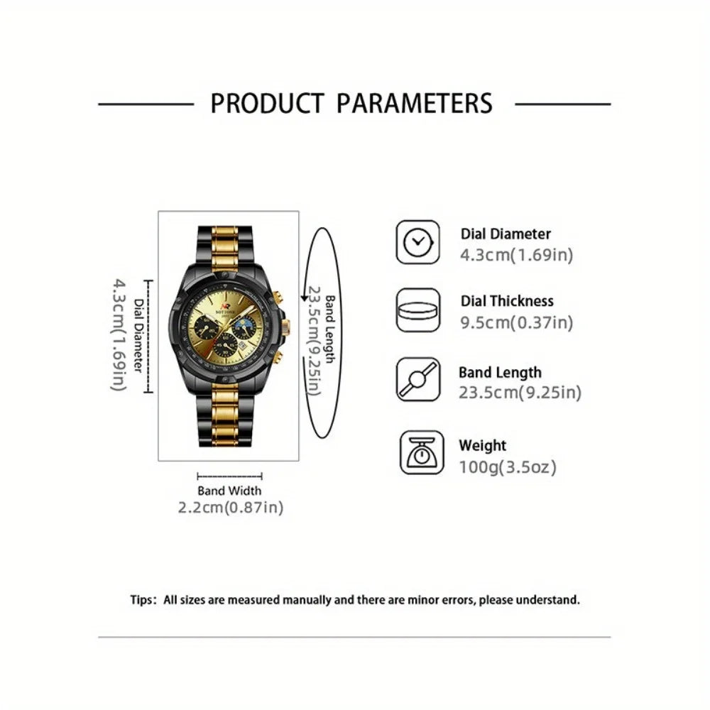 Fashion Watches for Men Casual Wrist Watch for Men Suitable for Various Occasions Versatile Styles Gifts for Oneself - Uknowucme