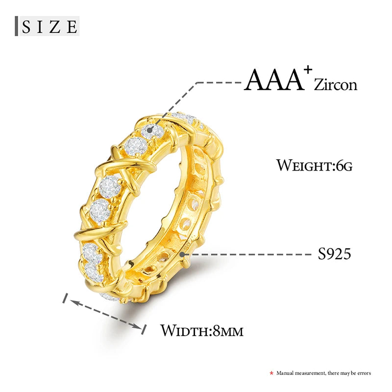High Quality Full Moissanite Ring with Certificate Silver 925 Rings for Men Classic Jewelry Anniversary Gifts - Uknowucme