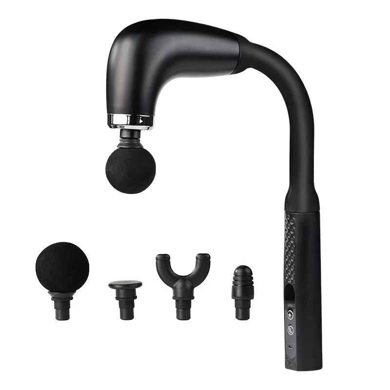 Handheld Deep Muscle Massage Gun Fitness Muscle Fascia Gun for Relief of Sore Muscles Post-Exercising Back Massager