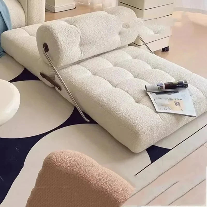 Sponge Filling Folding Living Room Sofas Multifunctional Modern Simple Single Sofa Removable Nordic Luxury Home Furniture - Uknowucme