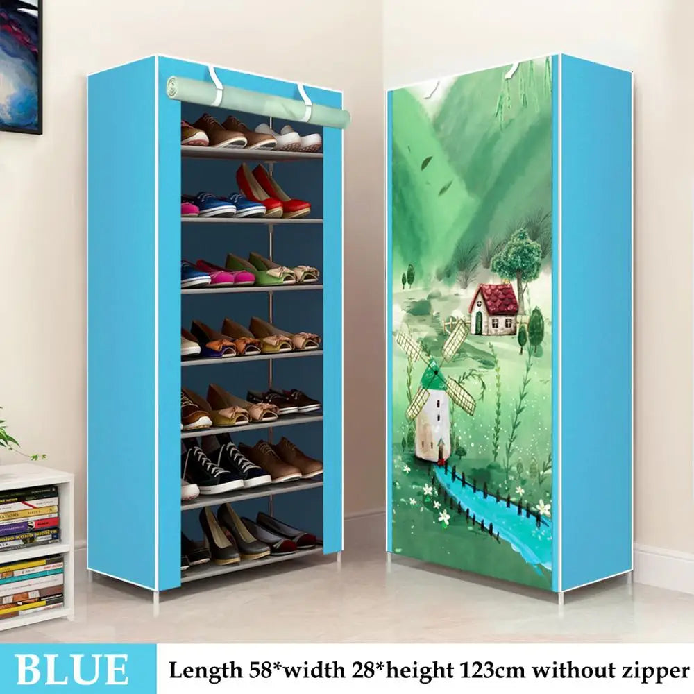 Bedroom Cabinets Shoe-shelf Ultra-thin Dump Shoe Rack Shoes Organizer Living Room Furniture Shoerack Shoemakers Kitchen Cupboard - Uknowucme