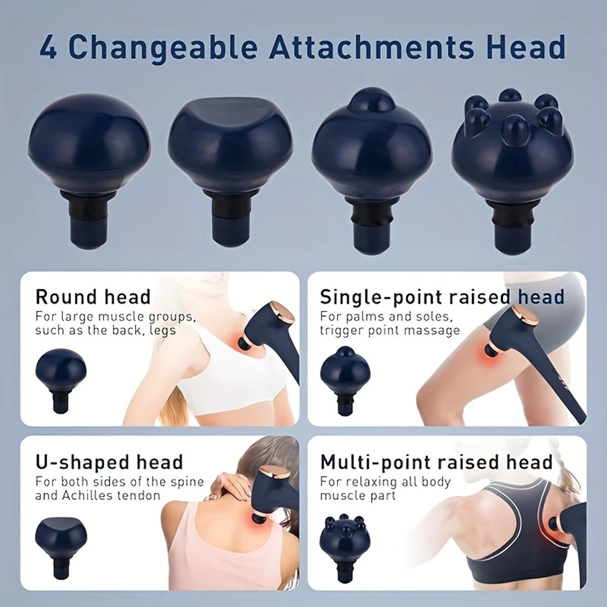 Massage Gun, Muscle Massage Gun for Athletes Handheld Electric Deep Tissue Back Massager, Percussion Massage Gun, Neck Back Mass