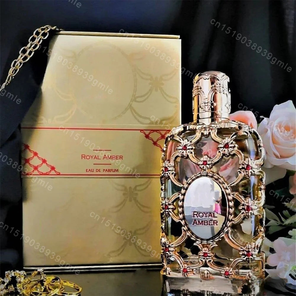 100Ml Original Arab Perfumes Eau De Parfum Female Fragrance Perfume man Royal Amber Parfume Cologne Perfume for Men Women - Uknowucme