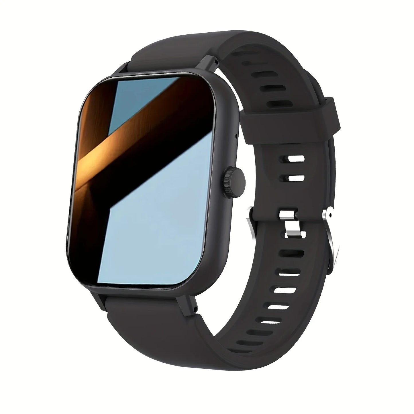 The New 2024 Smart Watch (Make/Answer Call), Full Touch Wireless Calling Smartwatch, Fitness Tracker Watch For Smartphone,For IP - Uknowucme