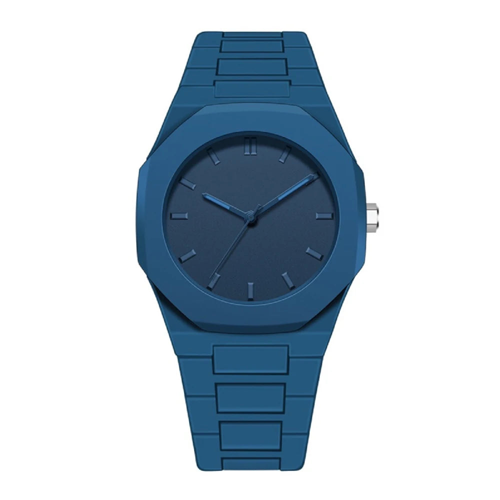 VA VA VOOM Brand Men Creative Watch Fashion Silicone Black Business Style Arabic Digital Creative Military Quartz Sports Watches - Uknowucme