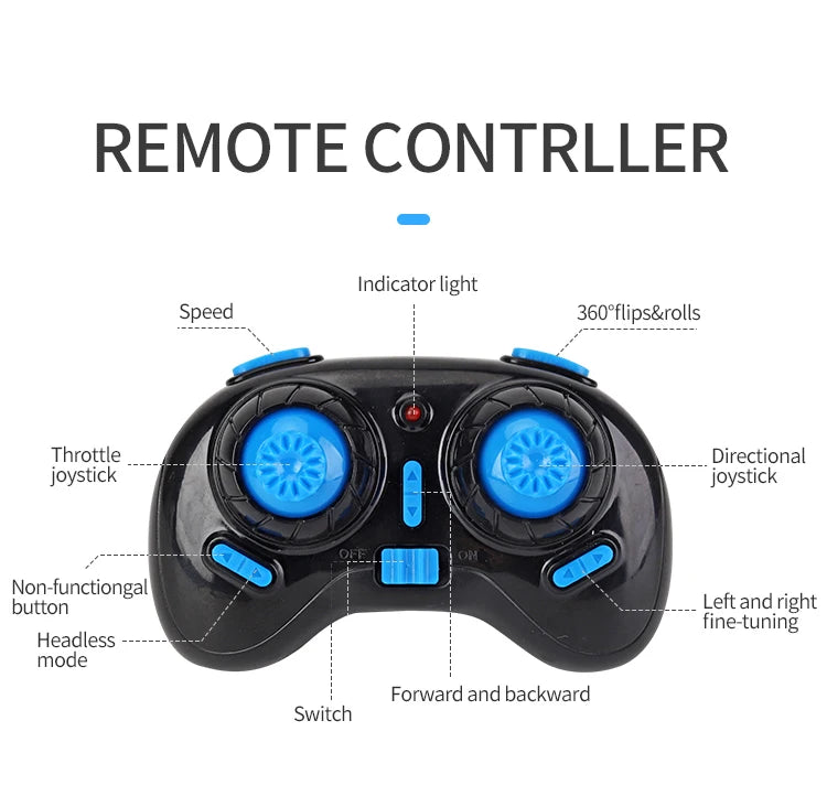 Sea, land, and air flight 3-in-1 JJRC H36F mini drone, unmanned mode, 360 ° roll 2.4G 6-axis quadcopter ship RC children's toy