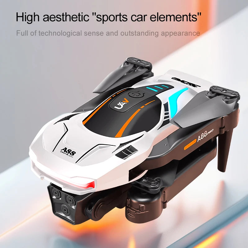 Lenovo A88 Pro Drone 8K HD Camera GPS Professional Four-way Intelligent Obstacle Avoidance Foldable Quadcopter 5G RC Toy 10000M - Uknowucme