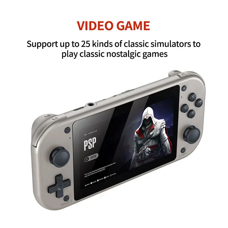 M17 Retro Video Handheld Game Console 4.3inch IPS Screen with 30000 Games Linux System Portable Pocket Retro Player for PSP/PS1 - Uknowucme