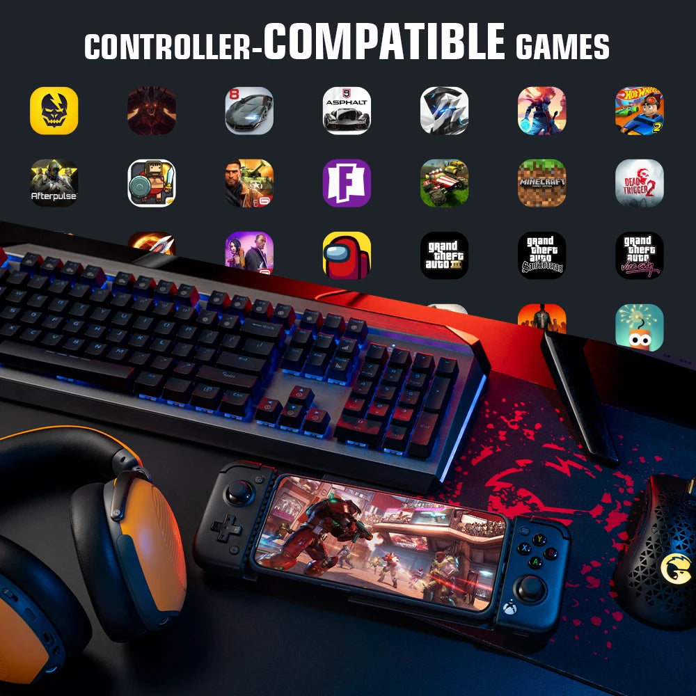GameSir X2 Pro Xbox Gamepad Android Mobile Game Controller for Xbox Game Pass xCloud STADIA GeForce Now Luna Cloud Gaming - Uknowucme