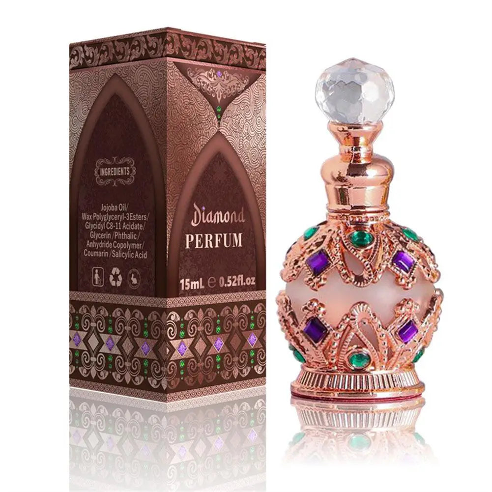 Exotic Arabian Perfume For Women, Enchanting Floral Bouquet With Rose, Jasmine&Vanilla Long-Lasting Pheromone-Infused Fragrance - Uknowucme