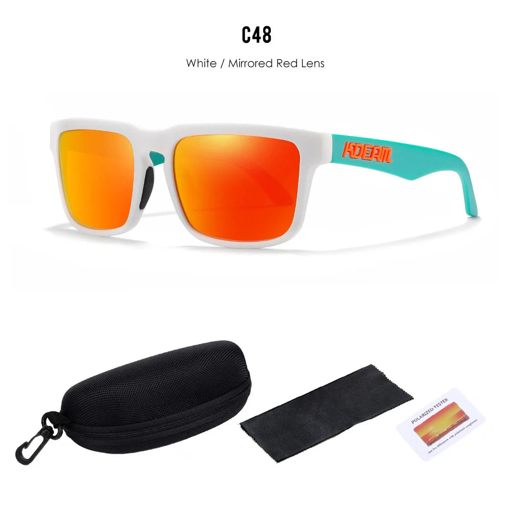 2024 Kdeam High Quality Polarized Sunglasses for Women Men Fashion Unisex Brand Popular Trendy Outdoor Eyewear For Couple - Uknowucme