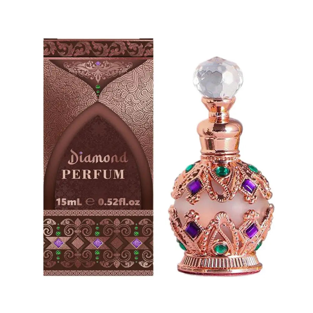 Exotic Arabian Perfume For Women, Enchanting Floral Bouquet With Rose, Jasmine&Vanilla Long-Lasting Pheromone-Infused Fragrance - Uknowucme