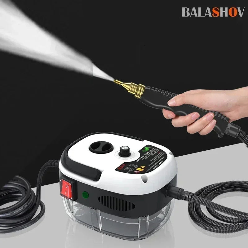 2500W Portable Steam Cleaner High Temperature Sterilization Pressure Jet Washer Machine for Home Car Kitchen Air Conditioner - Uknowucme