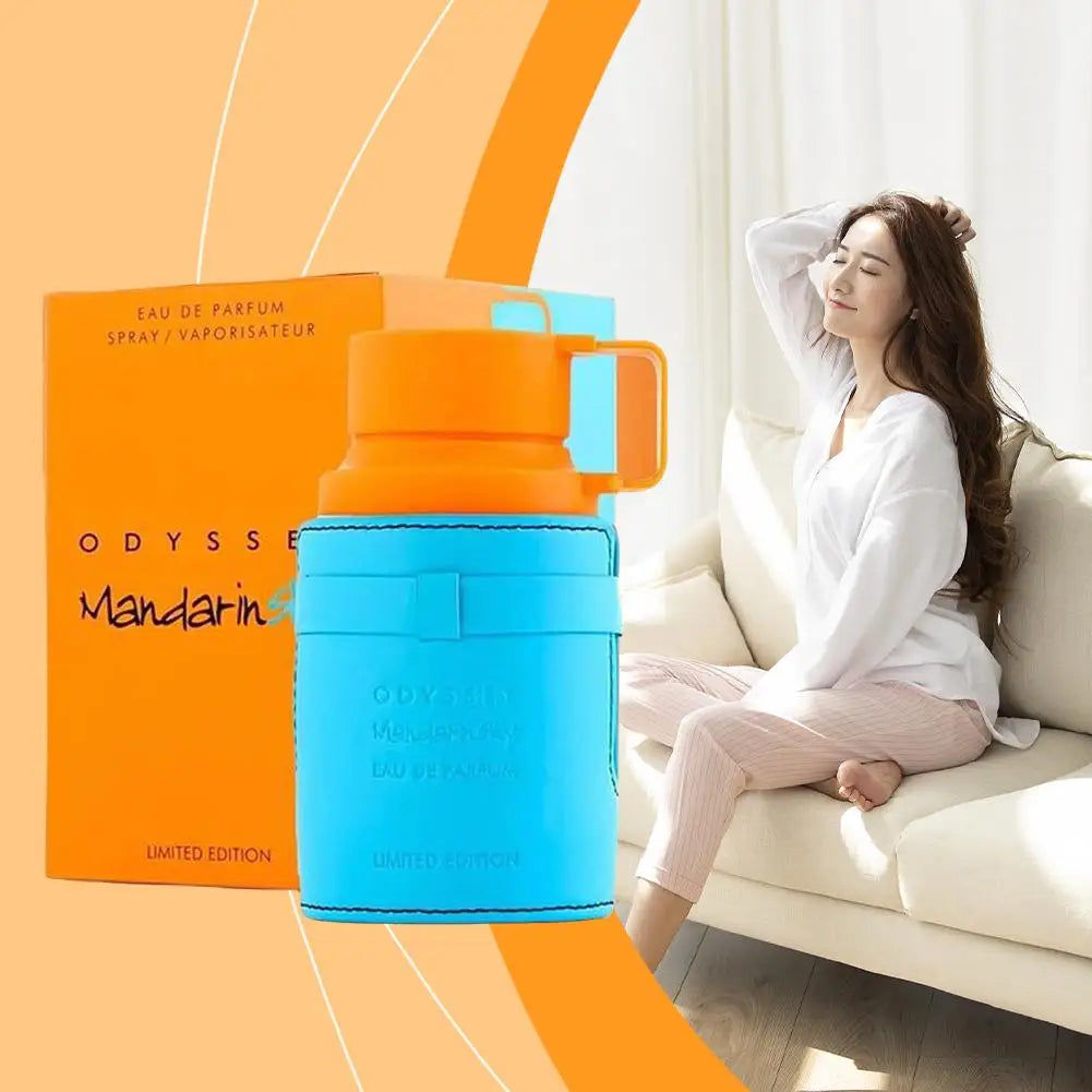100 Ml Armaf Odyssey Mandarin Sky Eau De Parfum Perfume Man, Fresh And Citrus, Durable And Sophisticated Aroma - Uknowucme