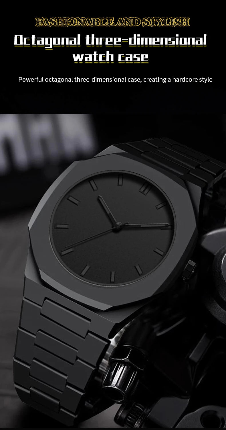 VA VA VOOM Brand Men Creative Watch Fashion Silicone Black Business Style Arabic Digital Creative Military Quartz Sports Watches - Uknowucme