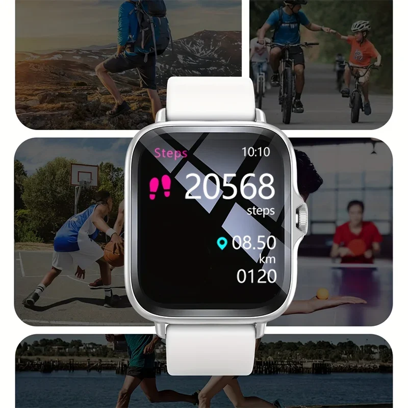 Smartwatch, Wireless Calling/dialing, Multi-sport Mode, Incoming Call Alert & Rejection, Short Message Alert, Message Alert View - Uknowucme