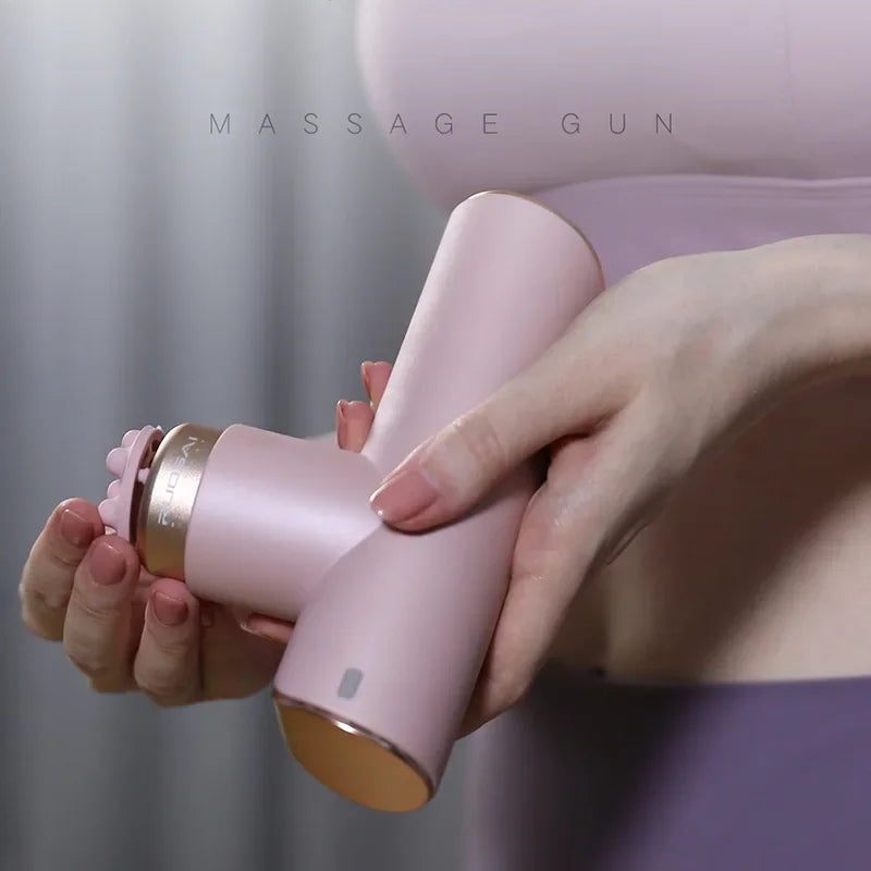 Professional Percussion Massage Gun for Deep Tissue Levels Rechargeable Portable with Muscle Relaxation Athlete Gym Recovery Use - Uknowucme