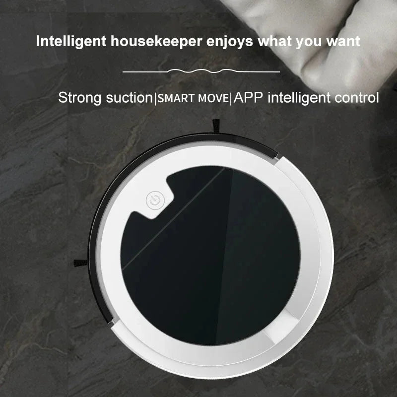 Intelligent Sweeping Robot Large Water Tank Mobile App Remote Control Planning And Cleaning Line Low Noise 2000 Pa Large Suction - Uknowucme
