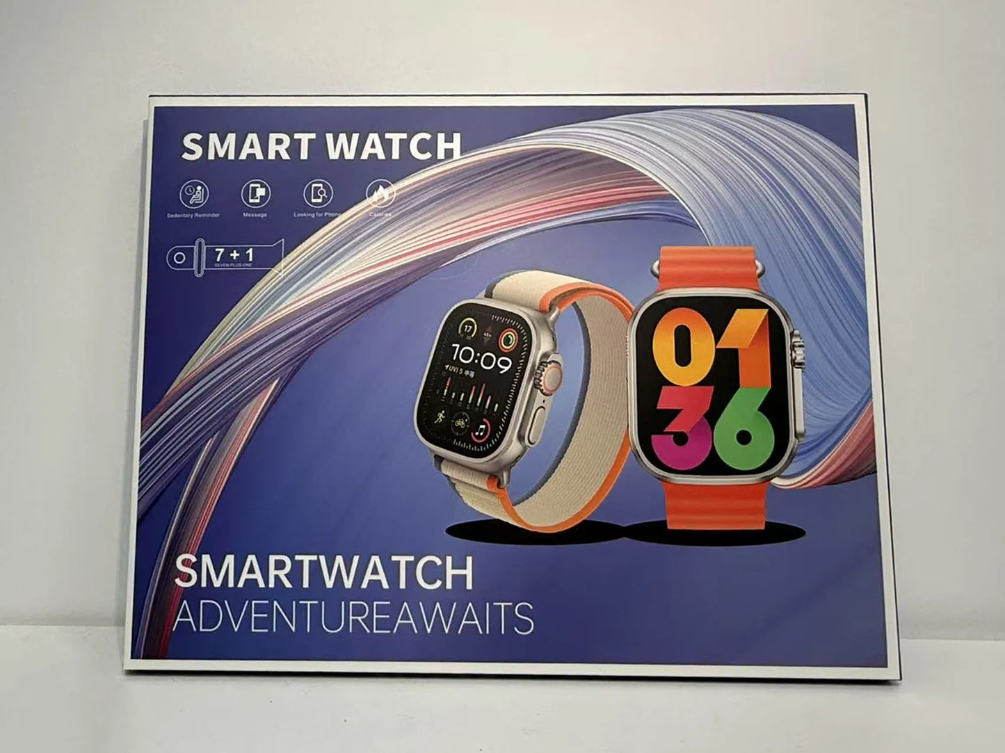 2025 New Smart Watch with Heart Rate Tracker and Sleep Monitor, Dustproof and Waterproof Features for Active Lifestyles - Uknowucme