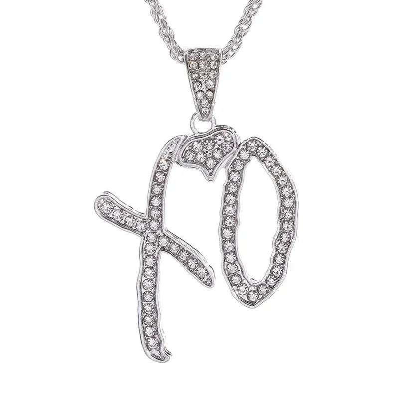 Hip-Hop Inlaid Icy Zirconia Knuckle Pendant Suitable for Men\ - Uknowucmes Domineering Trend Necklace Rock Party Jewelry Gift - Uknowucme