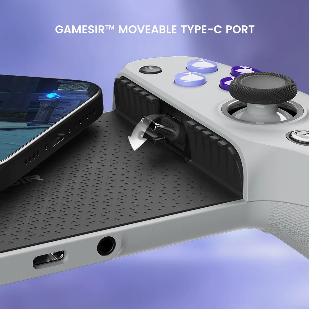 GameSir G8 Mobile Phone Gamepad Hall Effect Game Controller for iPhone 15 Android Cellphone Cloud Gaming Xbox Game Pass STADIA - Uknowucme