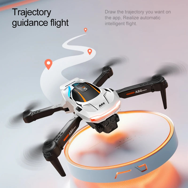 Lenovo A88 Pro Drone 8K HD Camera GPS Professional Four-way Intelligent Obstacle Avoidance Foldable Quadcopter 5G RC Toy 10000M - Uknowucme