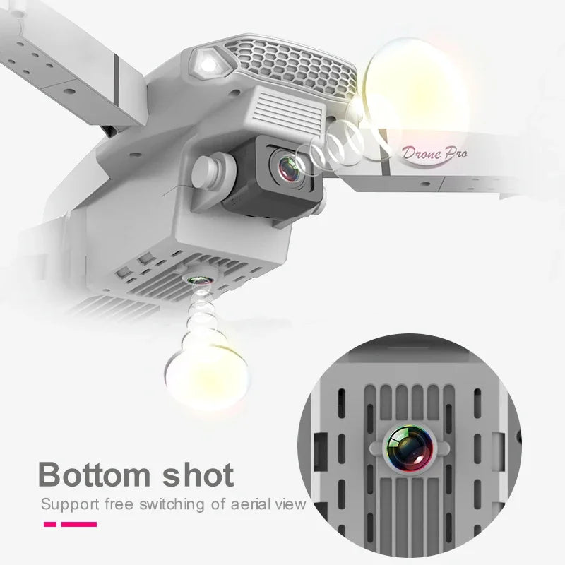 New E88 Pro WIFI FPV Drone Wide Angle HD 4K 1080P Camera Height Hold RC Foldable Quadcopter Dron Helicopter Toys Gift - Uknowucme