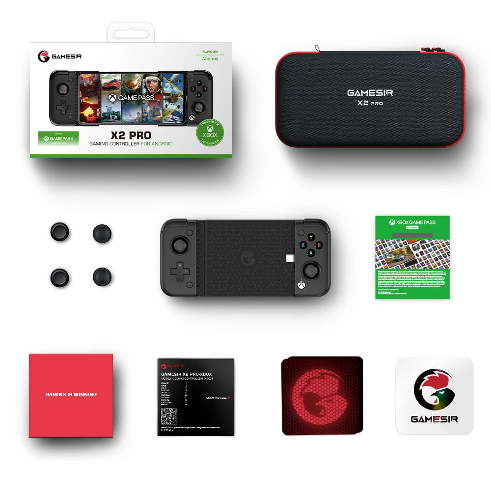 GameSir X2 Pro Xbox Gamepad Android Mobile Game Controller for Xbox Game Pass xCloud STADIA GeForce Now Luna Cloud Gaming - Uknowucme