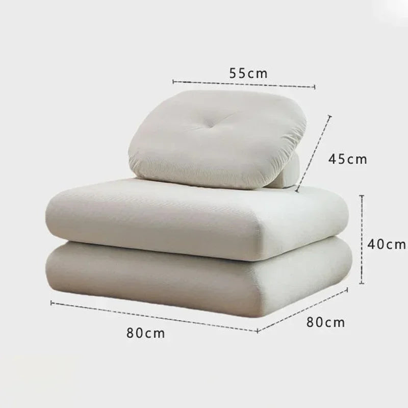 Single Sofa Bed Recliner Lounger Convertible Tatami Sofas Sets Tiny House Relaxing Giant Pouf Luxury Comfort Bedroom Furniture - Uknowucme