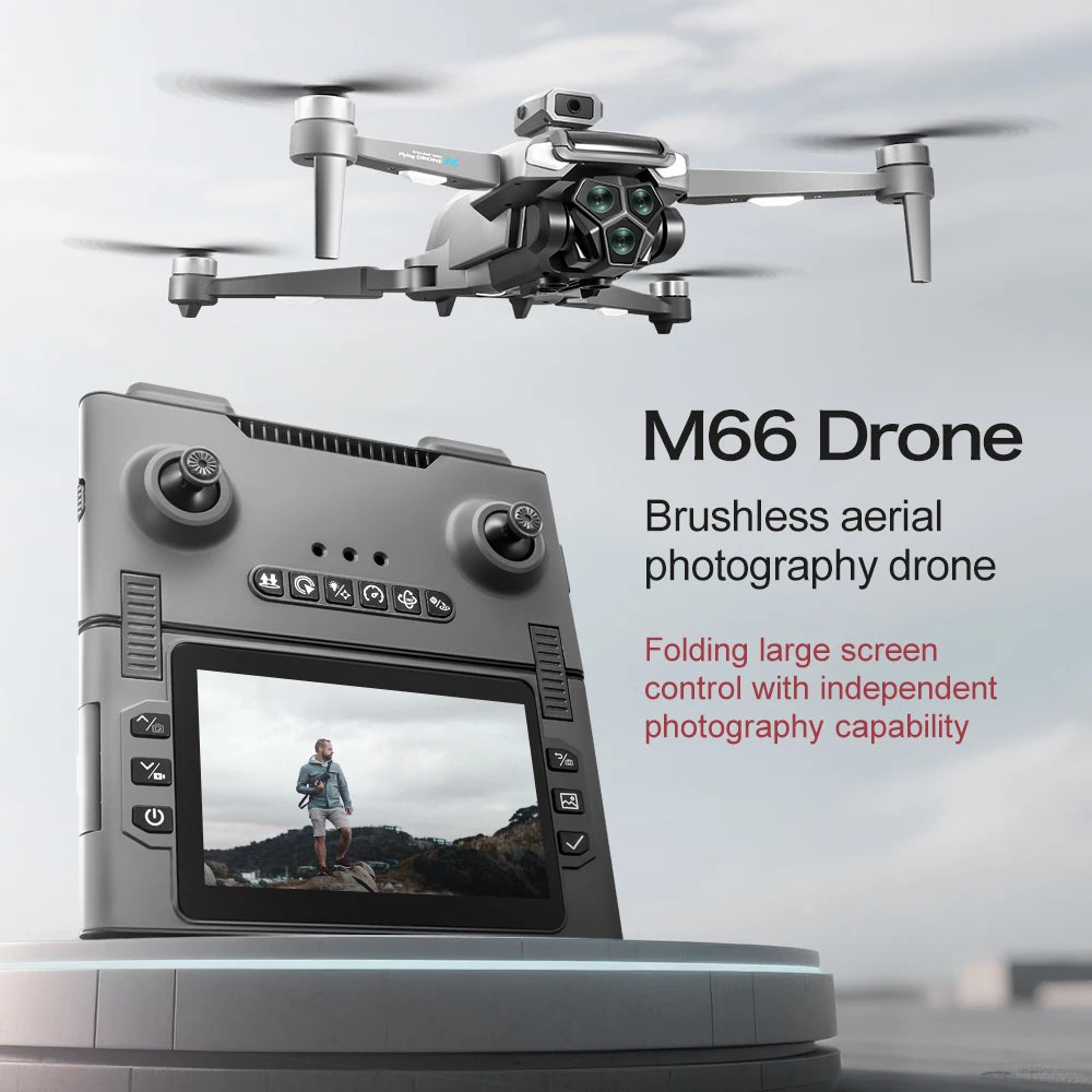 2025 New Drone with 4K Dual Camera Professional Video Drone Quadcopter 360 Intelligent Obstacle Avoidance for Gift Drone - Uknowucme