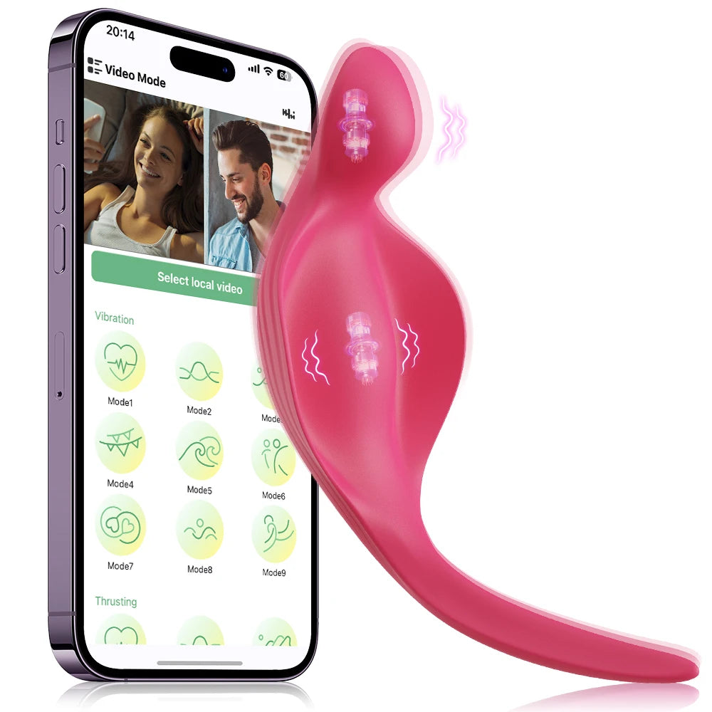 APP Wireless Bluetooth Control Clitoris Vibrator Masturbation Tool Women Couple Vibration Vibrator Stimulator sexy Adult Female