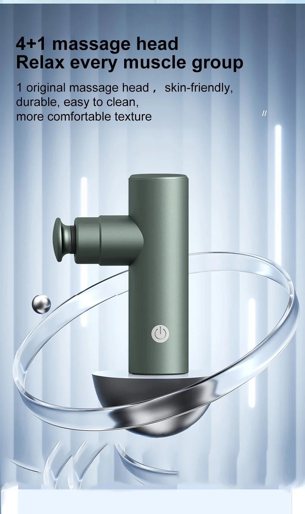 Massage Gun Mini Body Professional Fitness Electric Muscle Gun Deep Vibration Massager for Fitness Sport Massage Relaxation