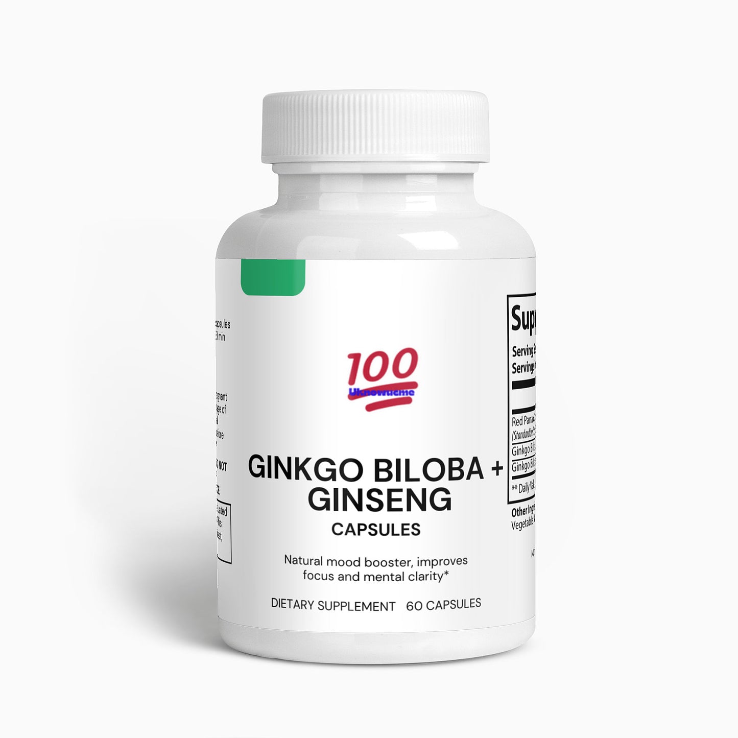 Ginkgo Biloba + Ginseng - Uknowucme