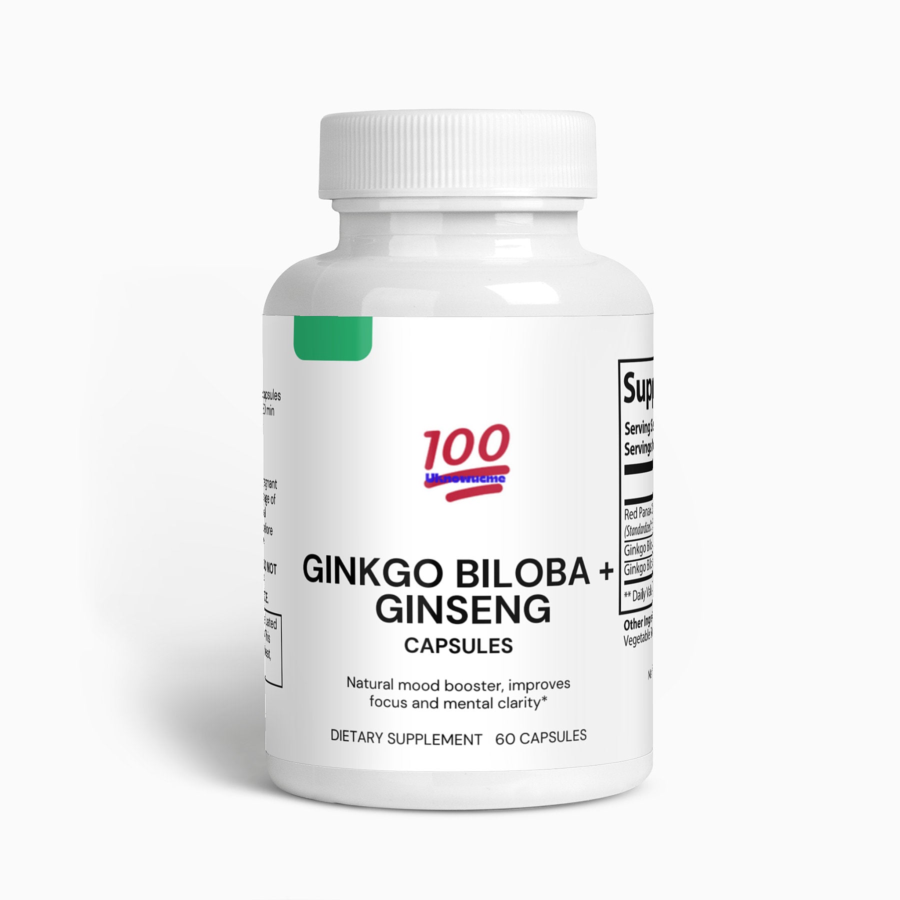 Ginkgo Biloba + Ginseng - Uknowucme