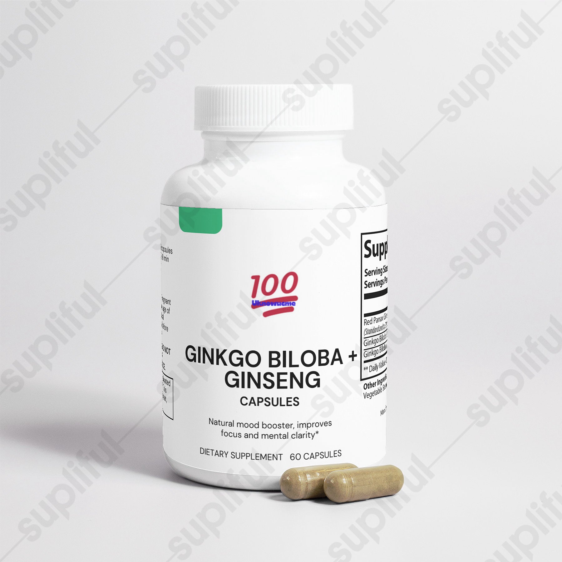 Ginkgo Biloba + Ginseng - Uknowucme