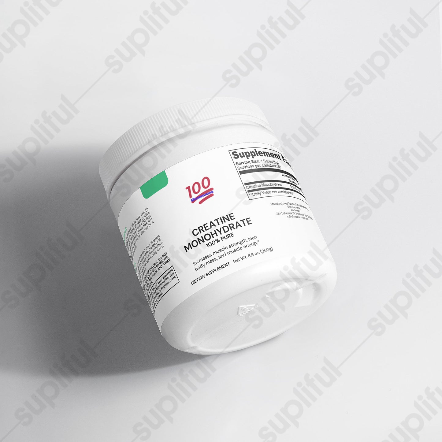 Creatine Monohydrate - Uknowucme