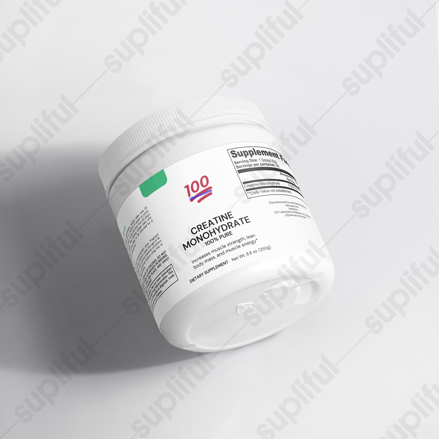 Creatine Monohydrate - Uknowucme