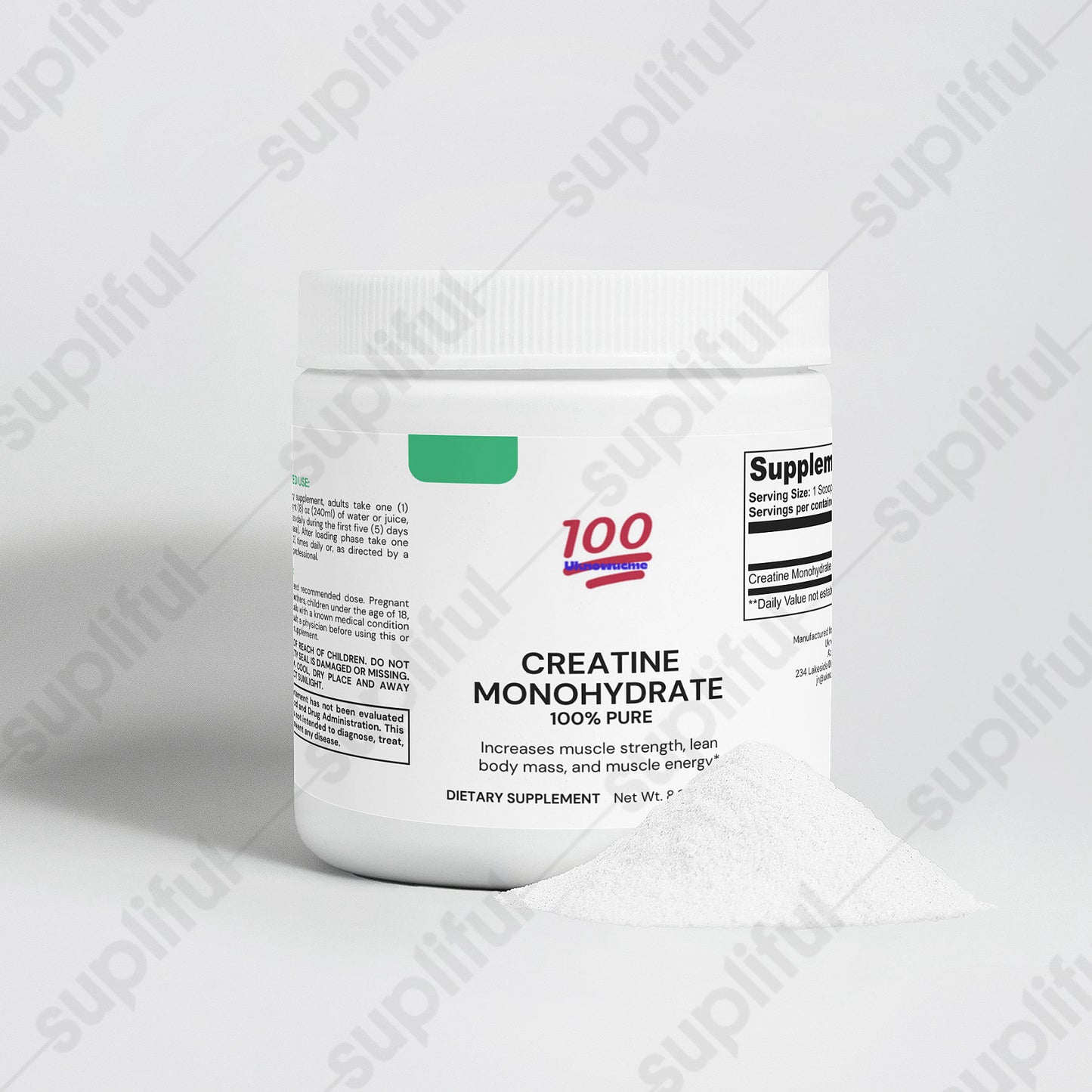 Creatine Monohydrate - Uknowucme