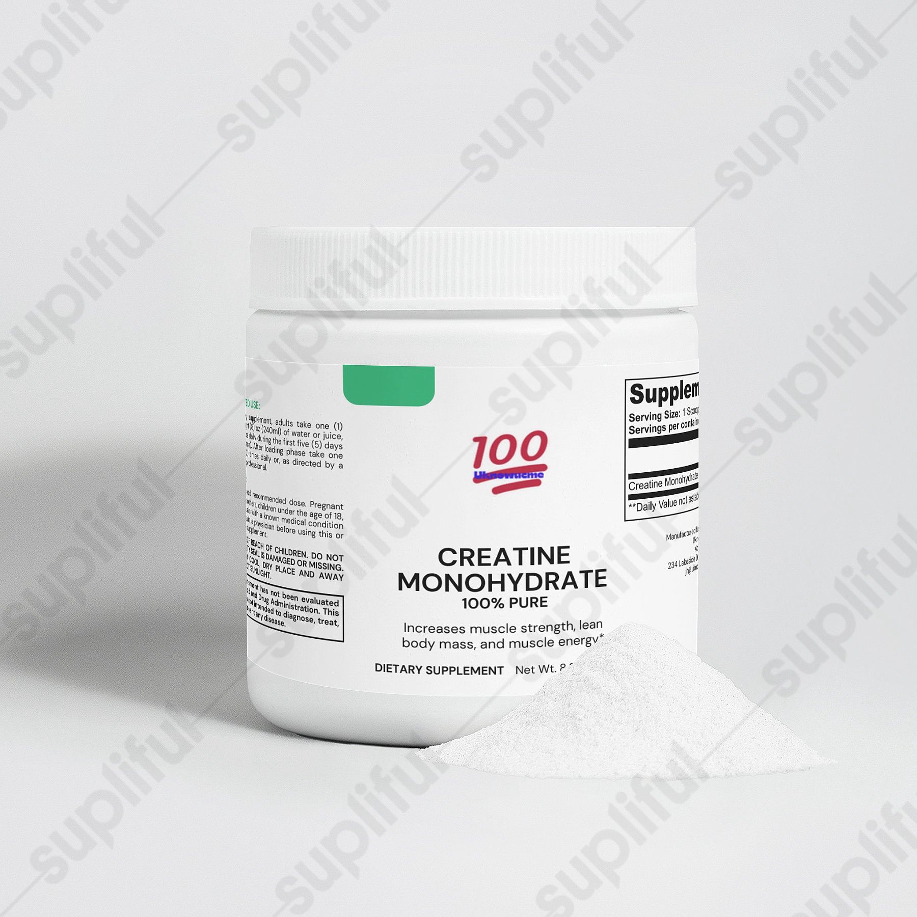 Creatine Monohydrate - Uknowucme