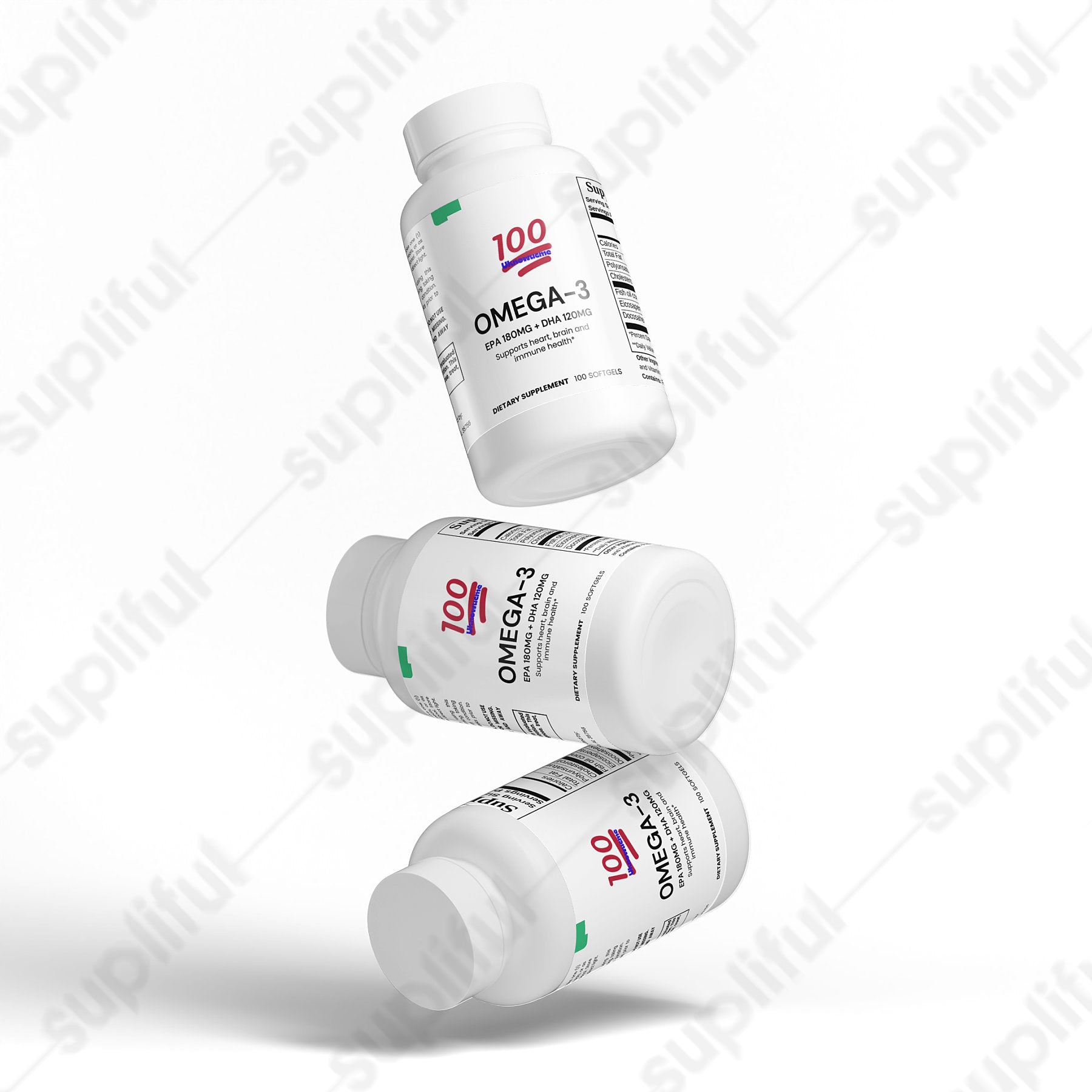 Omega-3 EPA 180mg + DHA 120mg - Uknowucme