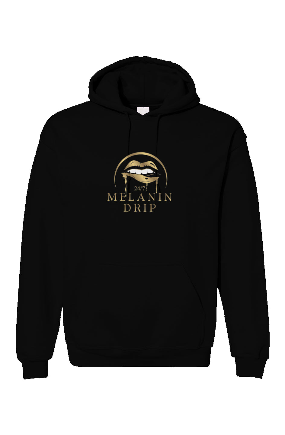 Melanin 24/7 lip bite Hoodie